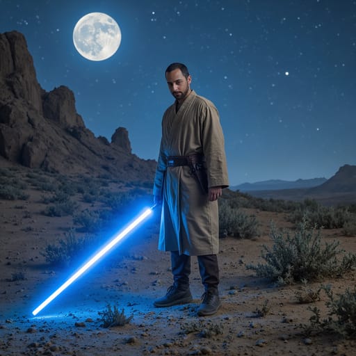 AI generated image - jedi