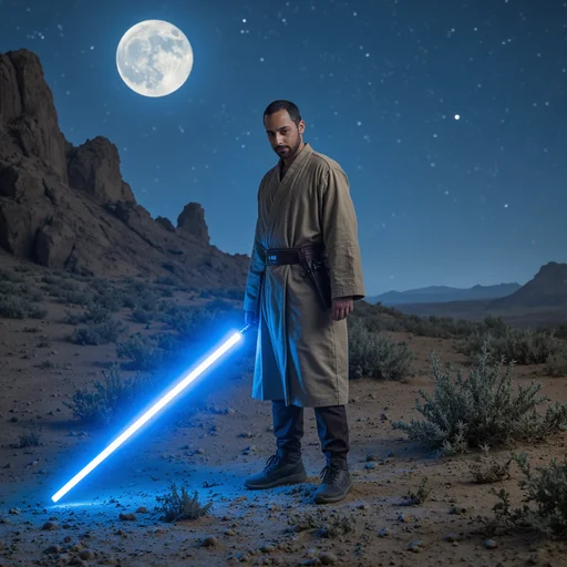 AI generated image - jedi