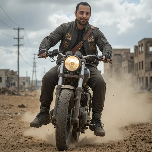 AI generated image - motorcycle